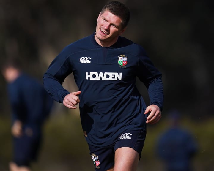Farrell joins Lions training as Itoje supports potential England comeback