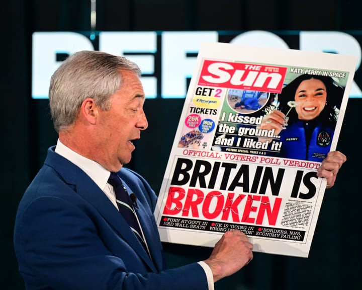 "Rightwing media shifts focus to Reform in strategic pivot"