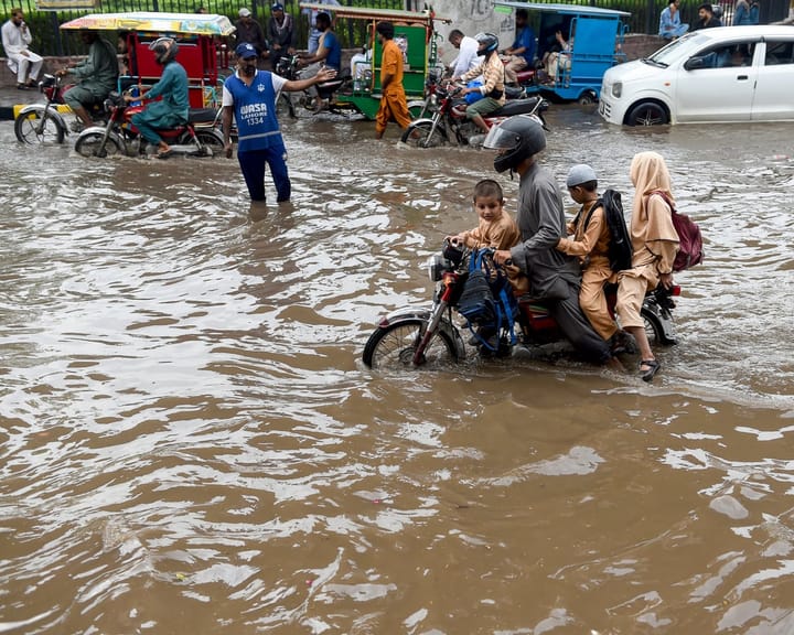 "Deadly floods hit Pakistan as glaciers melt rapidly and monsoon intensifies"