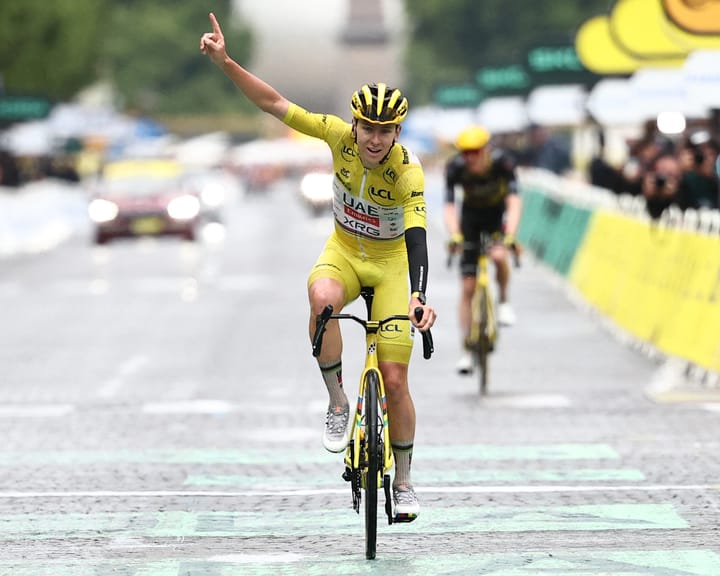 "Tadej Pogacar claims fourth Tour de France victory in Paris triumph"