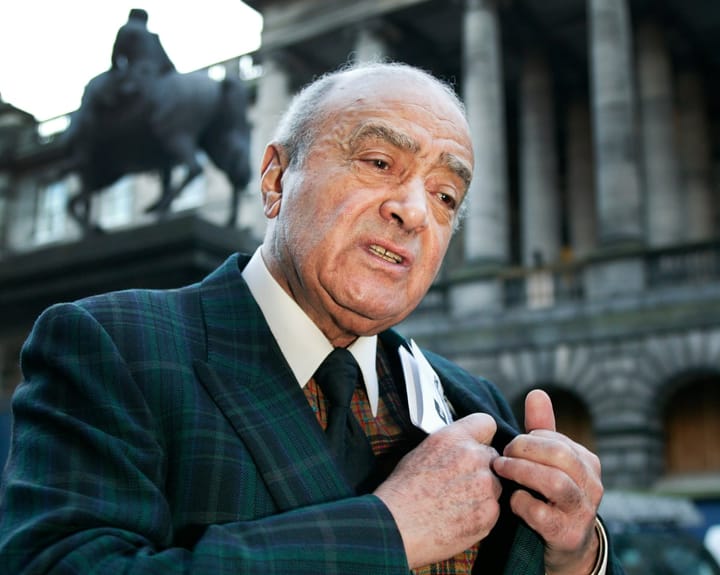 "Met criticized for inadequate video updates to alleged Mohamed Al Fayed victims"