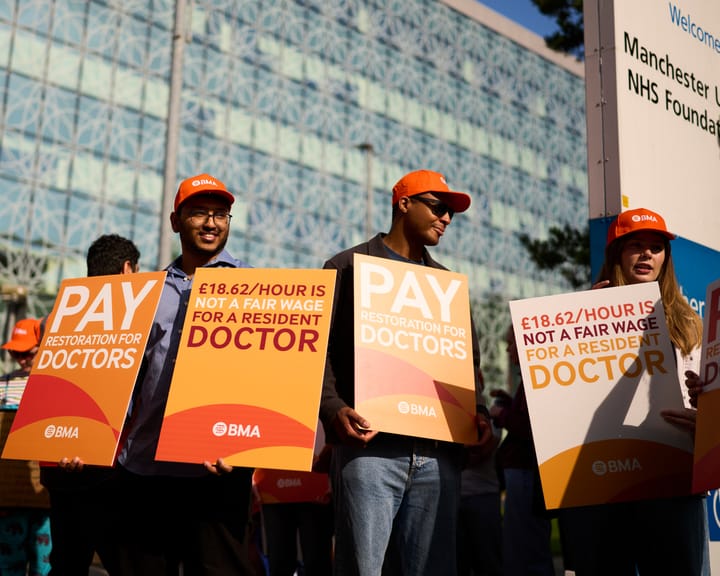 "Wes Streeting warns striking doctors: 'You won't win against this government'"