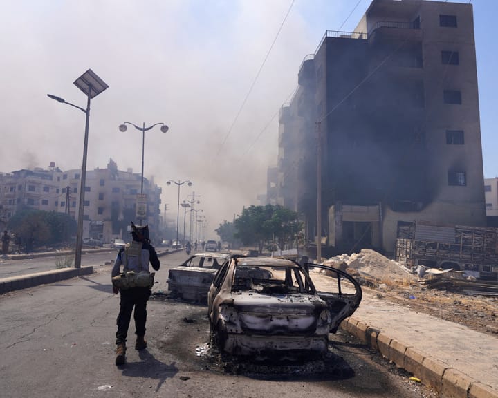 "Calm restored in Syria’s Sweida following violent clashes"