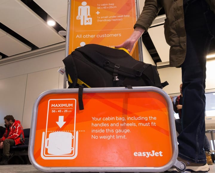 EasyJet staff bonuses for catching oversized bags revealed in email