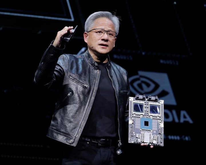 "Nvidia hits $4tn market cap, first company to achieve milestone"