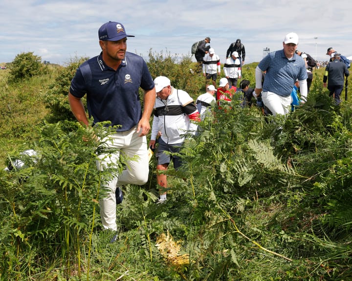 "MacIntyre and DeChambeau tackle Portrush mayhem in Open showdown"