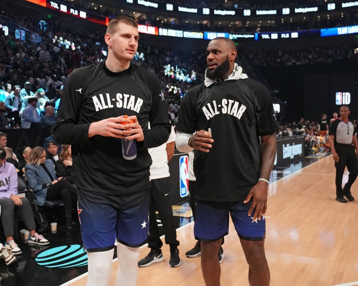 "LeBron James and Nikola Jokić Discuss $5 Billion Venture to Challenge NBA"
