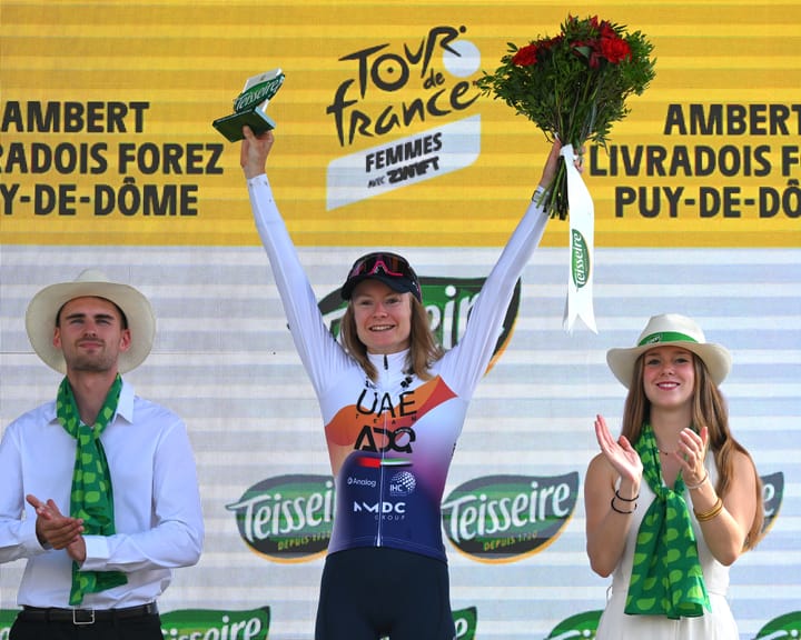 "Tour de France Femmes: Squiban's flawless attack secures stage six victory for home crowd favorite"