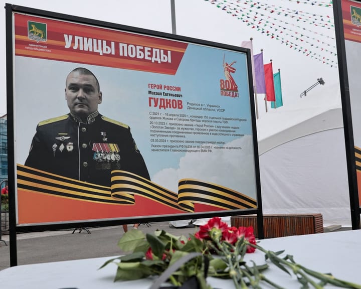 Russian Navy Deputy Commander Killed in Attack Near Ukrainian Front