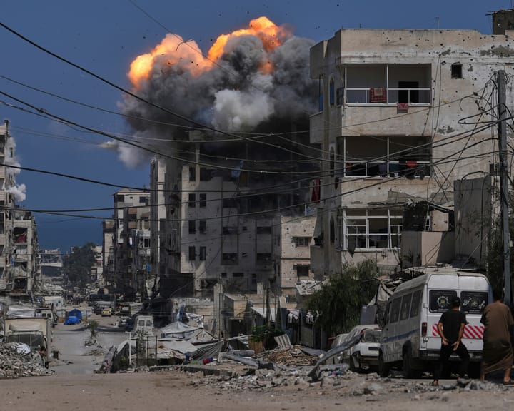 "Israeli forces begin ground operation in Gaza's Deir Al-Balah amid ongoing Middle East conflict"