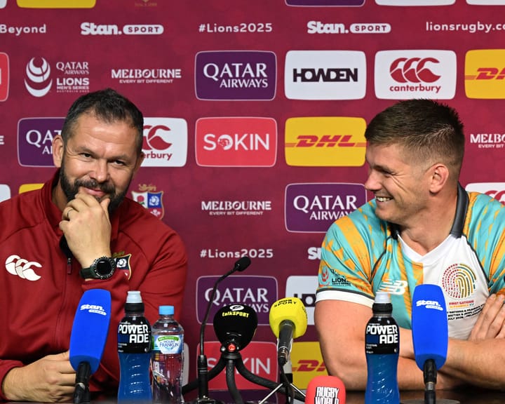 Farrell calls second Lions Test in Melbourne ‘greatest match of our careers’