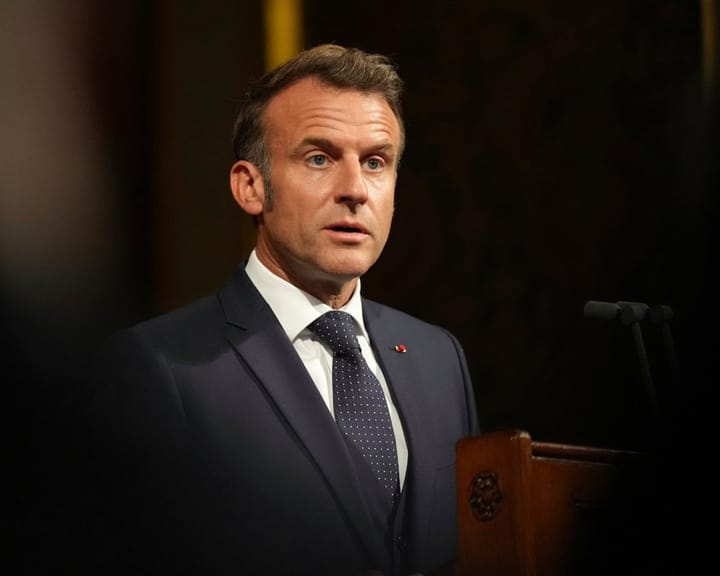 "Macron urges Europe to cut reliance on US and China"