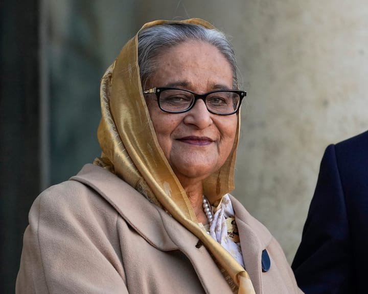 Sheikh Hasina of Bangladesh faces crimes against humanity charges after ouster