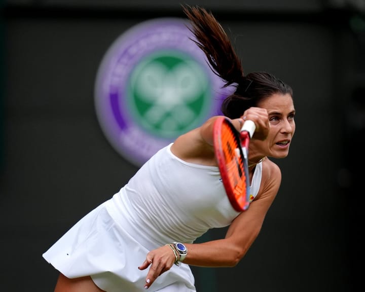 "Navarro halts Krejcikova's Wimbledon title defence as Andreeva advances"