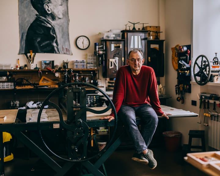 "Art won't save the world but can help survival, urges Ukrainian artist pushing cultural promotion"