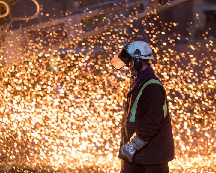 "UK weighs bailout plan for another major steelworks"