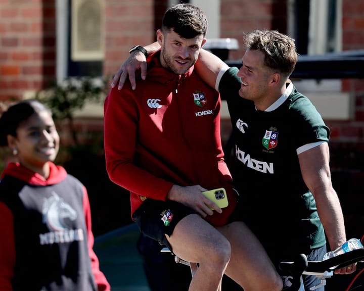 "Blair Kinghorn joins Lions lineup ahead of Queensland Reds clash"