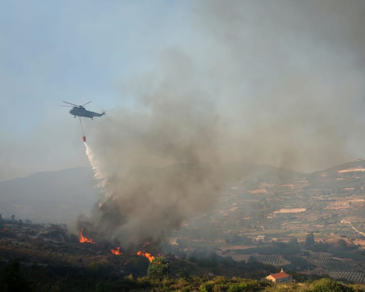 "Deadly wildfires claim two more lives in Cyprus and Turkey"