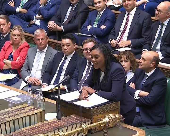 "Kemi Badenock announces shadow cabinet shake-up as Welsh MP joins Reform – latest updates"