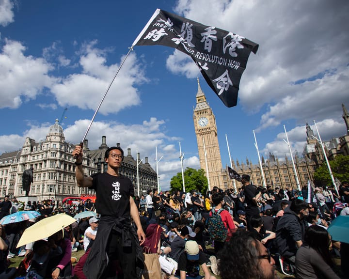 Hong Kong seeks arrest of 19 overseas activists