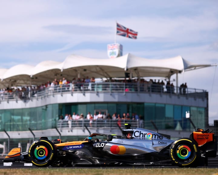 McLaren leaps from F1 backmarkers to Silverstone's main attraction