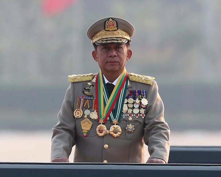 "Myanmar's junta chief lauds Trump, urges end to sanctions"