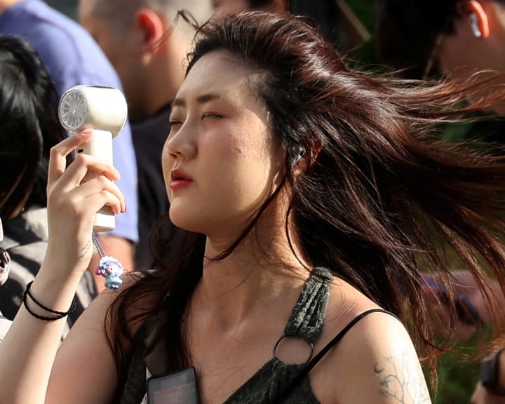 "Japan, South Korea grapple with unprecedented heatwave"