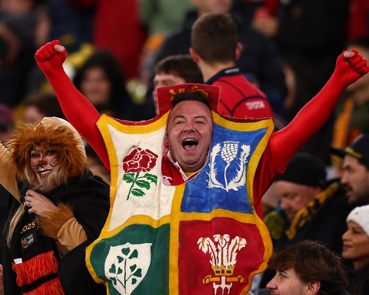 "12-hour Melbourne-Sydney train ride embodies Lions tour spirit"