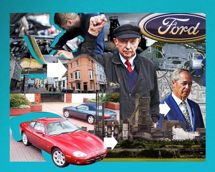 "Welsh town weighs Labour and Reform's diverging futures: green progress or coalmining legacy?"