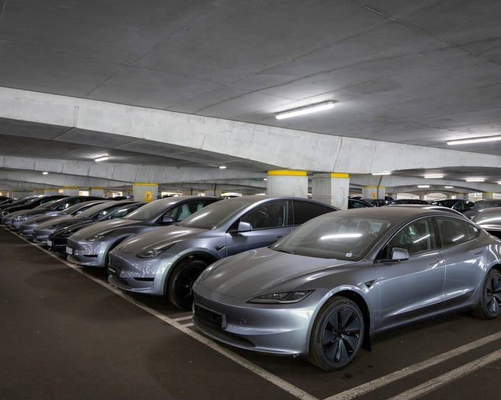 "Tesla's July European sales drop 40% as BYD gains ground"