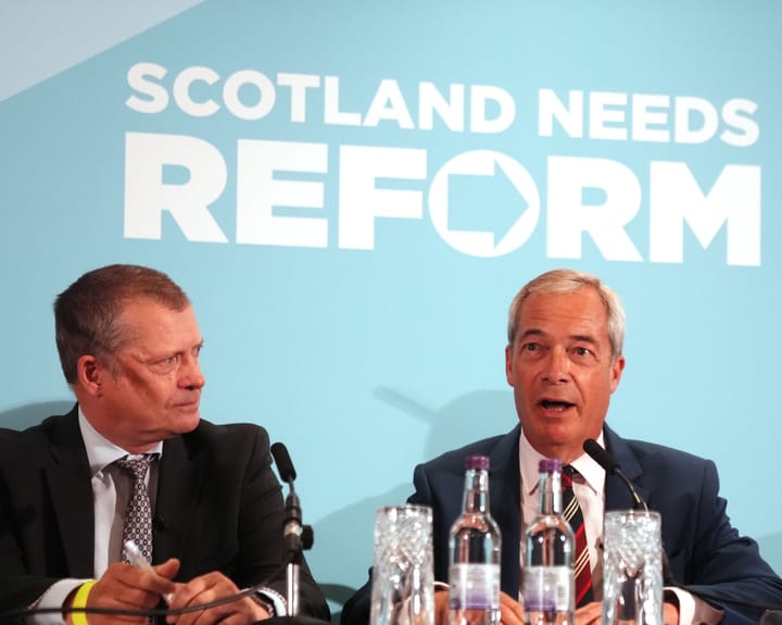 "Farage retreats from pledge to expel all UK small-boat migrants"