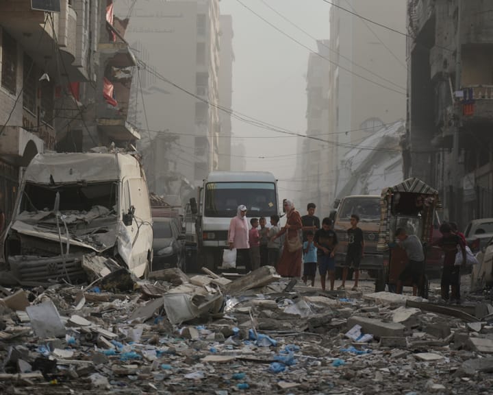 "Gaza officials report 18 killed in Israeli airstrikes and gunfire near Gaza City"