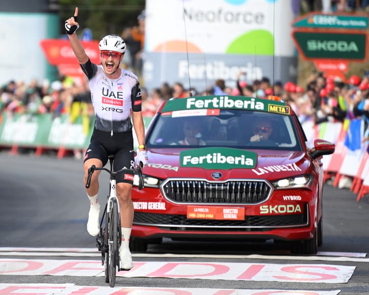 "Jay Vine triumphs solo in Vuelta Stage 6 as Vingegaard concedes lead to Traeen"