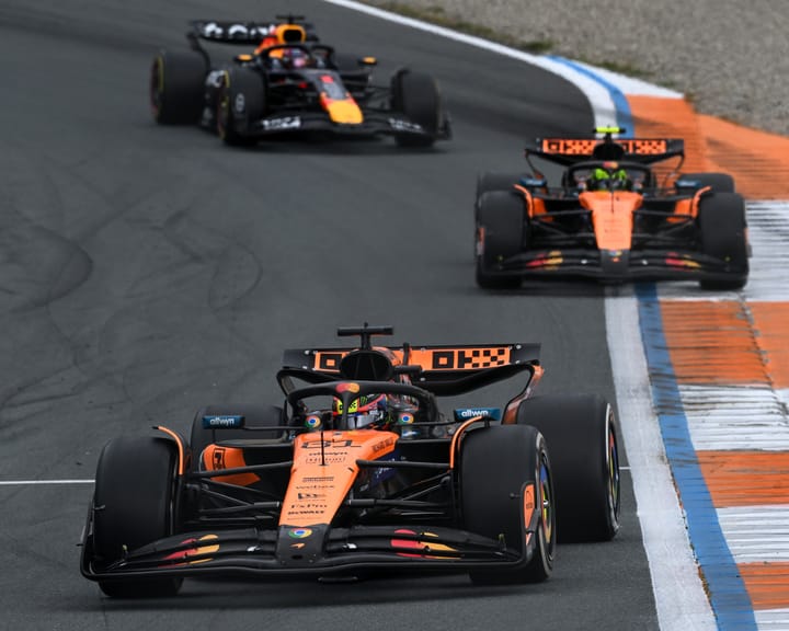 Piastri extends championship lead as Norris exits Dutch GP early