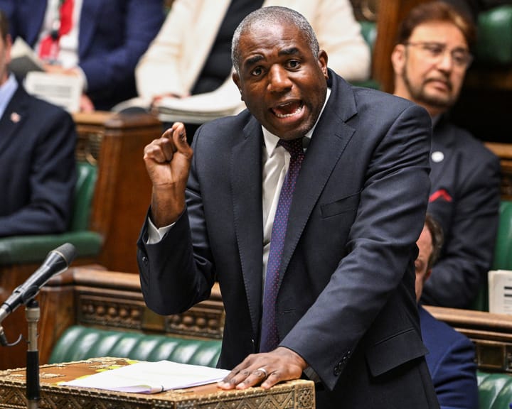 "David Lammy to affirm UK's plan to recognize Palestinian state in address to MPs"