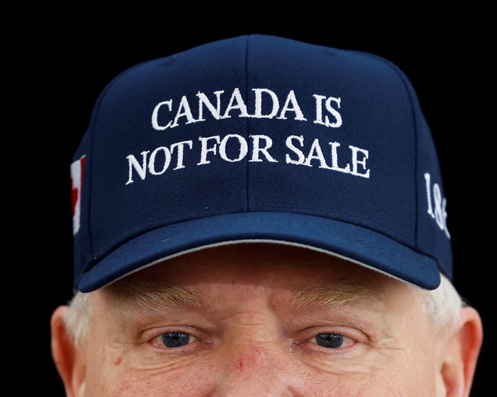 Ford government splurges $300K on 'Canada is not for sale' caps