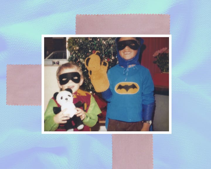 "Best childhood outfit: 'Batman is my greatest look – I'd pick it for my passport if allowed'"