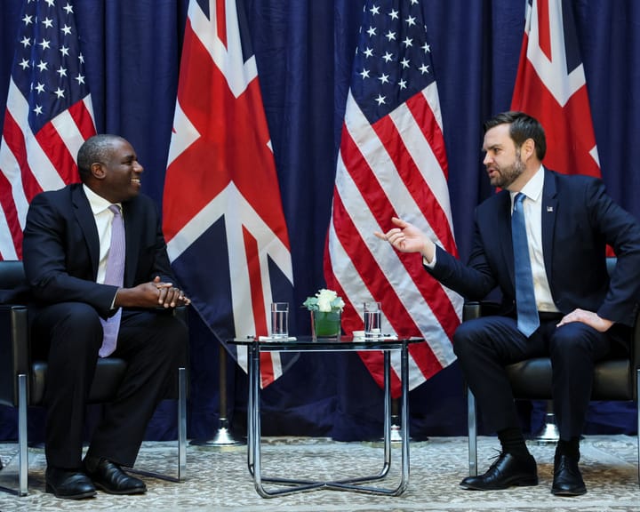 "Lammy and Vance bond over tough upbringings and Diet Coke"