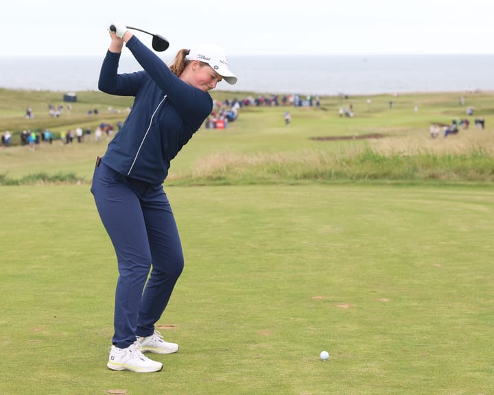 Lottie Woad's Open hopes derailed by triple bogey in second round