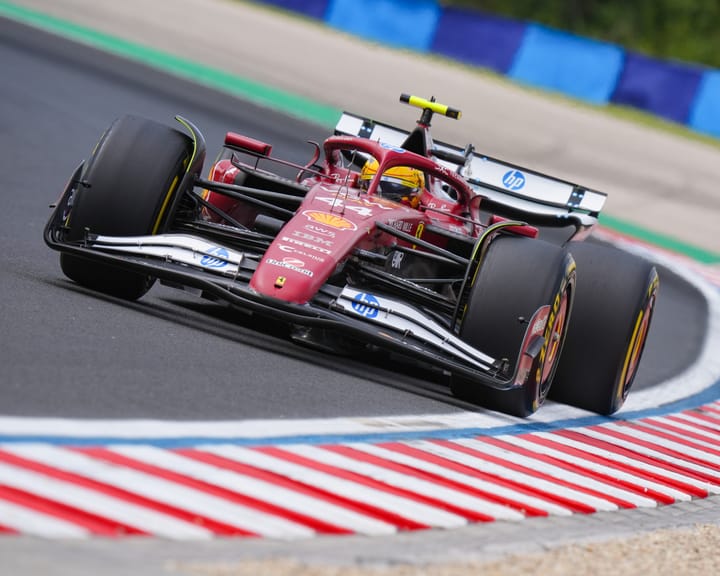 "Hamilton reshapes Ferrari culture with relentless effort despite podium drought"