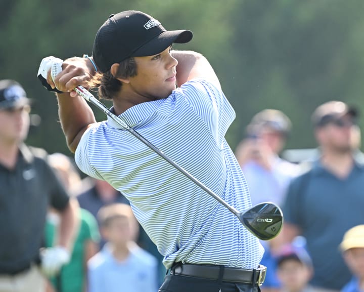 "Tiger Woods' son Charlie scores second hole-in-one in a year at Junior Players"