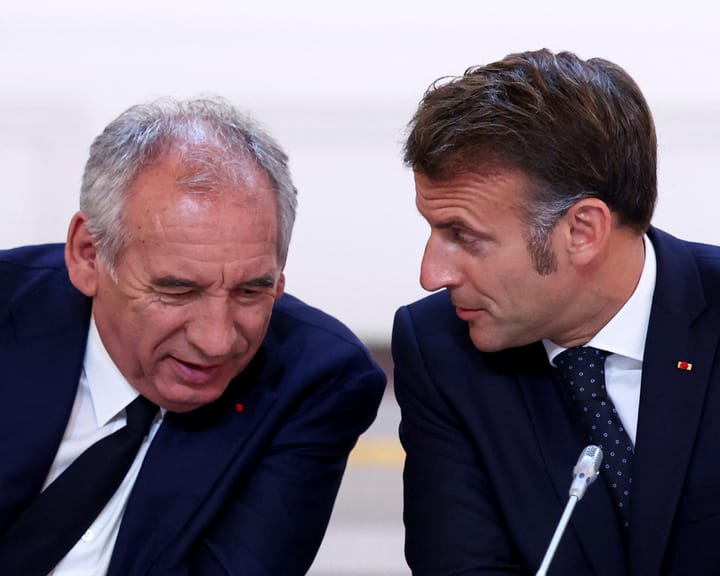 "Macron confronts fresh crisis as PM Bayrou risks confidence vote"