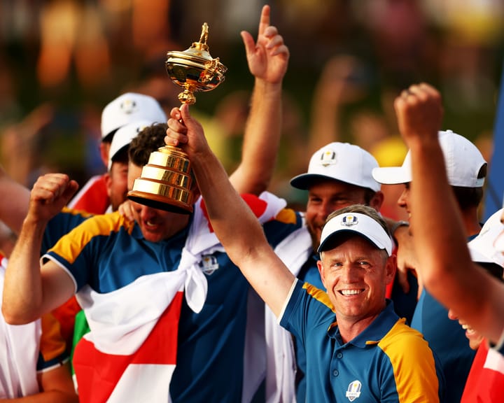 "Lowry and Rahm among Donald's six wildcard selections for Europe's Ryder Cup team"