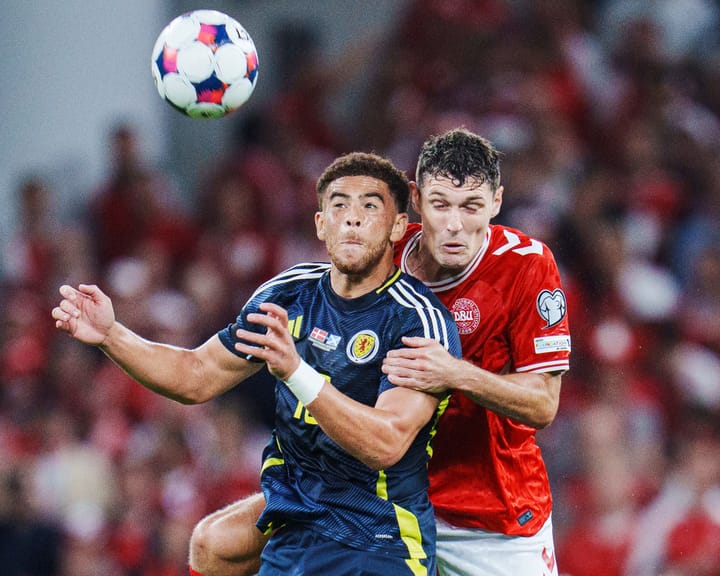 Scotland battle to hard-fought draw against Denmark despite McTominay and Dykes efforts