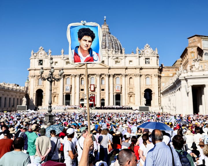 "Pope declares 'God’s influencer' Carlo Acutis, who died at 15, a saint"