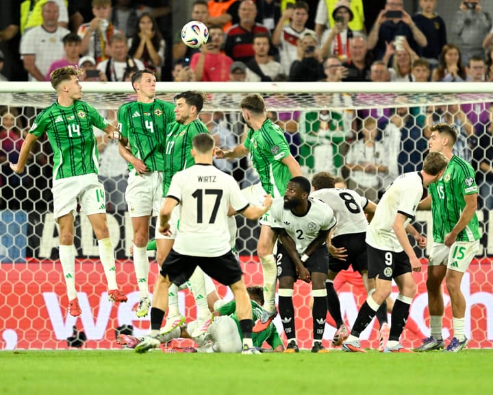 Wirtz's free-kick seals Germany's win over Northern Ireland