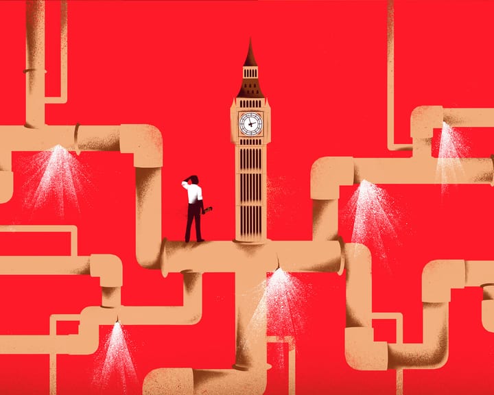 "Starmer battles Westminster dysfunction as true influence shifts away from the center"