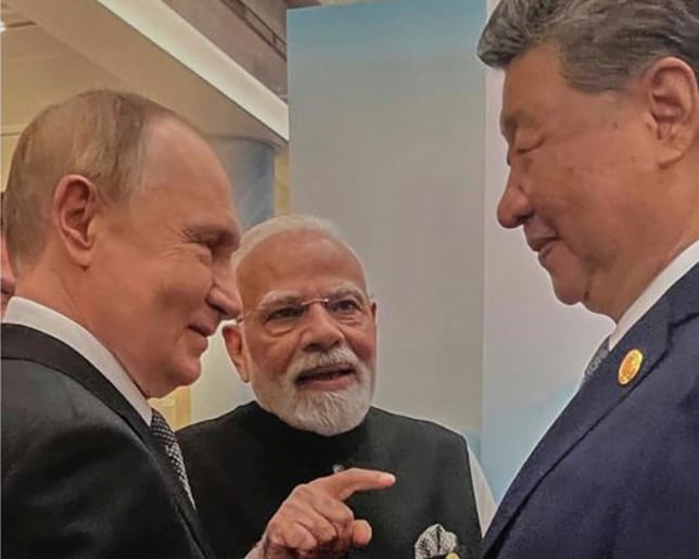 "Putin, Xi, Modi unite, sending message of solidarity to the West"