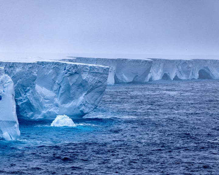 "Giant iceberg disintegrates four decades later: A rare survival story"