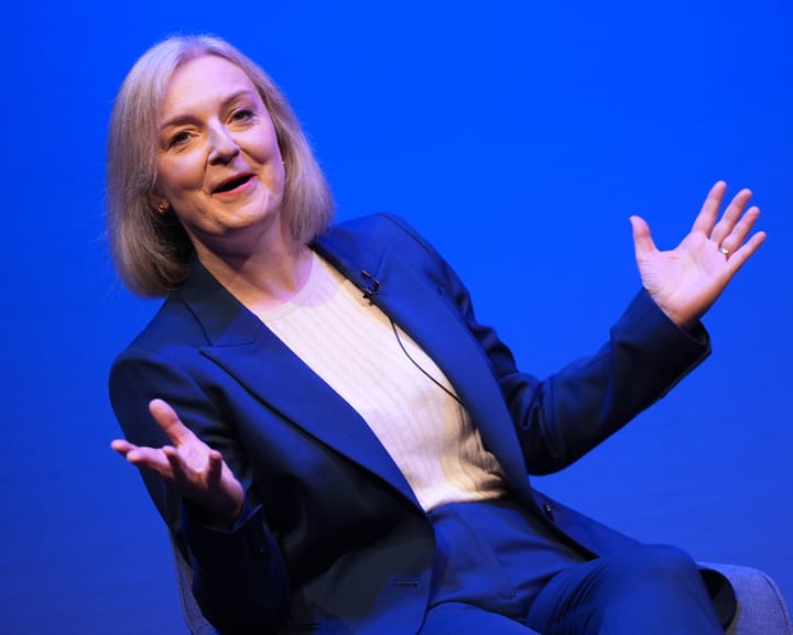 "Liz Truss persists relentlessly, like a cockroach surviving nuclear winter"